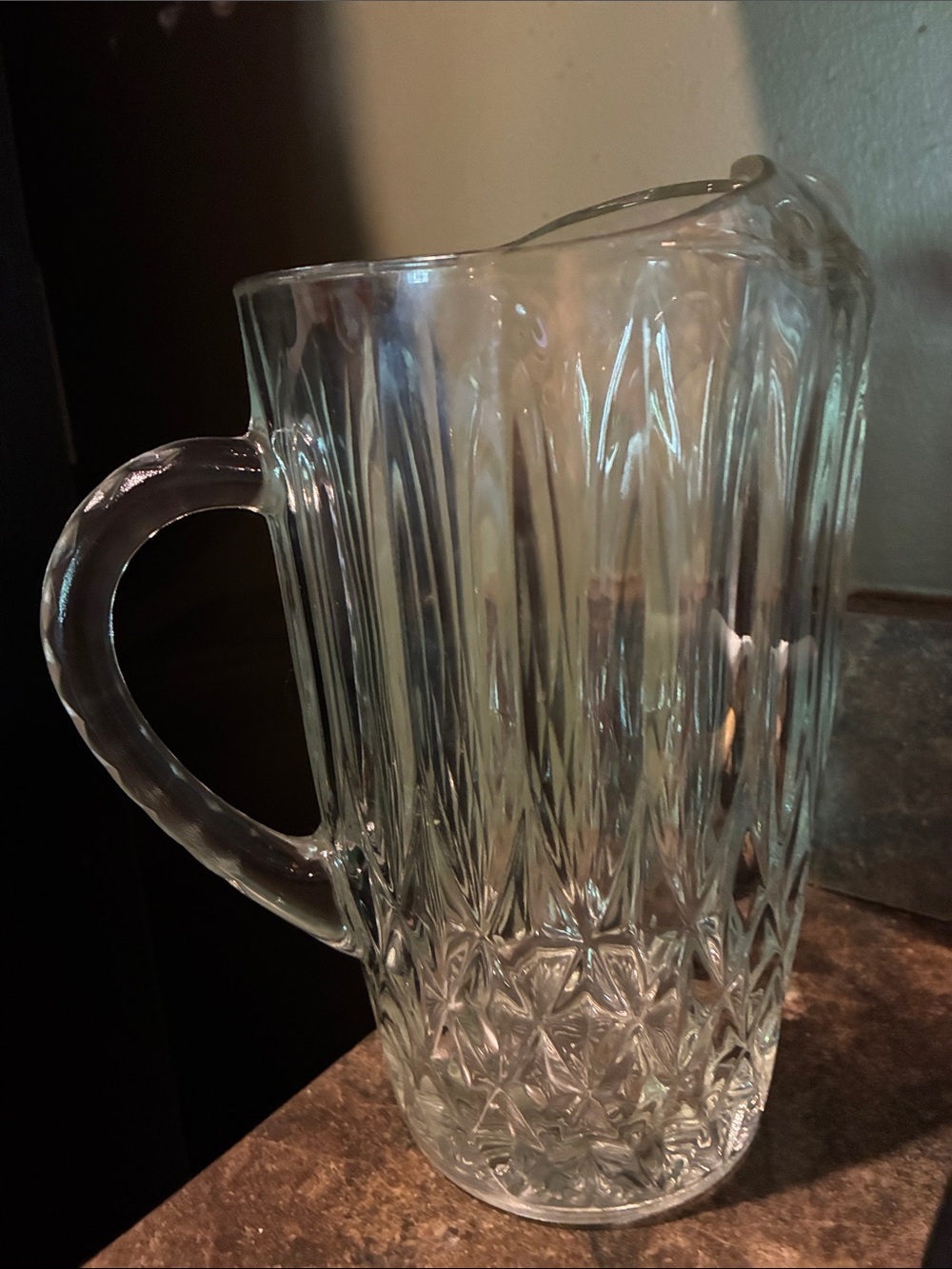 Glass Beverage Pitcher